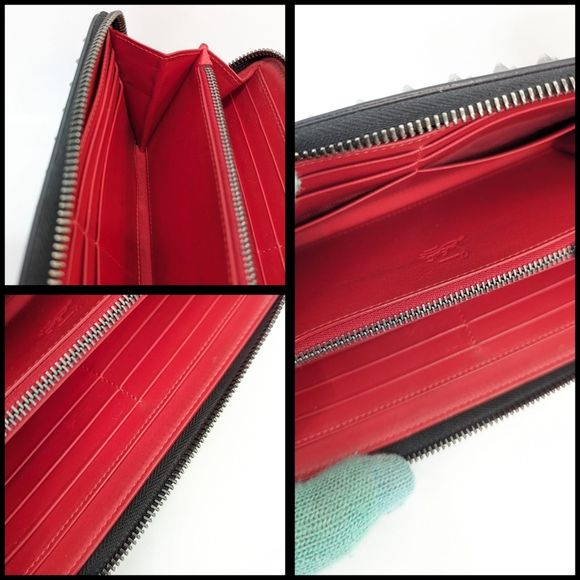 ✨️💎Authentic Christian louboutin Spike Stud Long Zippy Wallet - Picture 12 of 16
